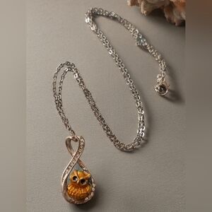 #0927 New Owl necklace jewelry Women